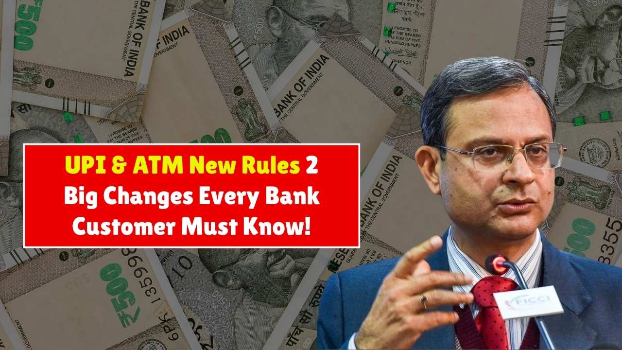 UPI & ATM New Rules 2025: 2 Big Changes Every Bank Customer Must Know!