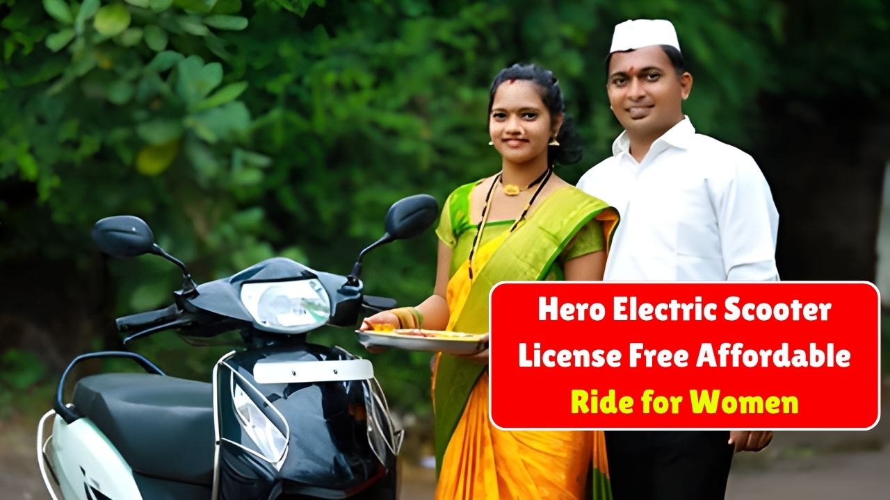 Hero Eddy Electric Scooter 2025: License-Free, Affordable Ride for Women