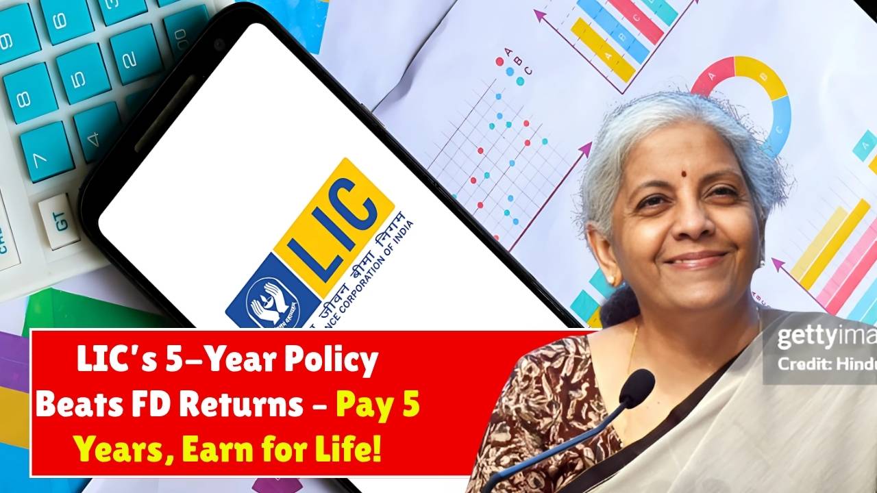 Just 5 Years Investment, Lifetime Income – LIC Jeevan Utsav Explained