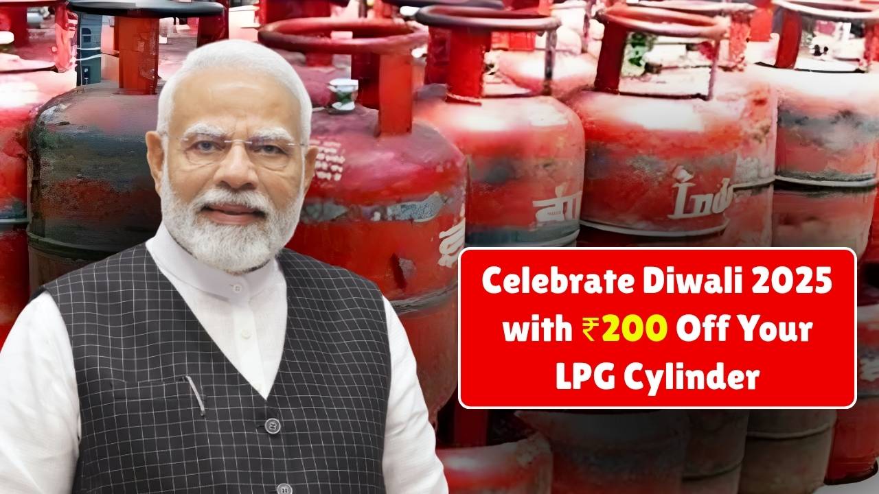 LPG Cylinder Price Reduced by ₹200 This Diwali – Check New Rates