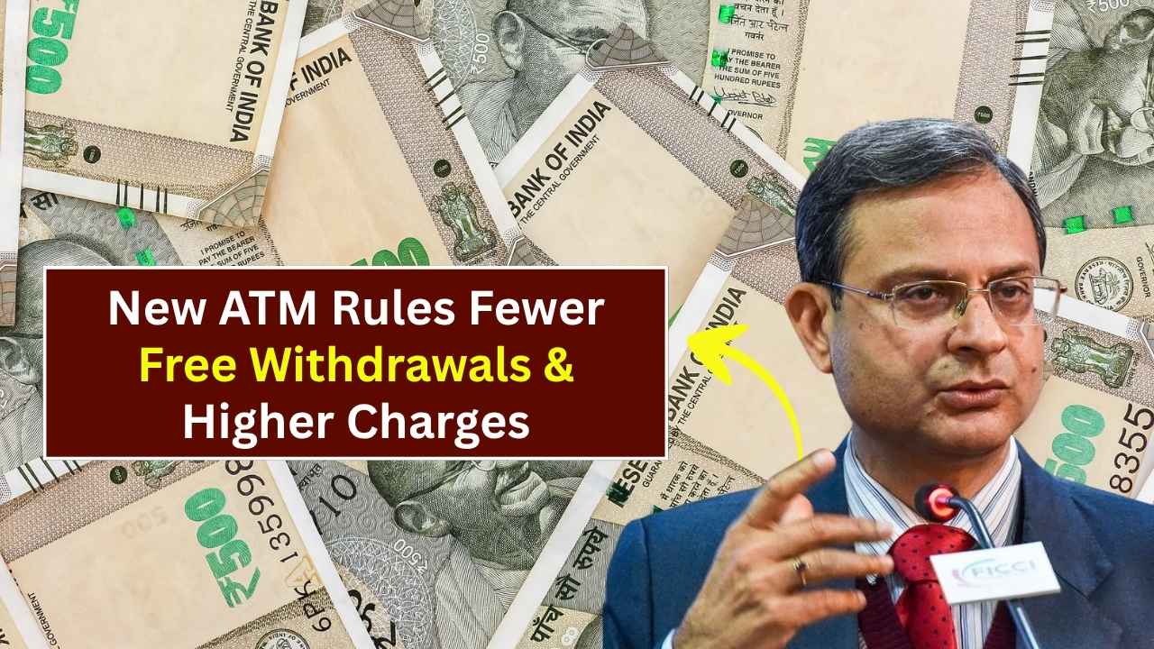 New ATM Rules 2025: Fewer Free Withdrawals and Higher Charges Explained