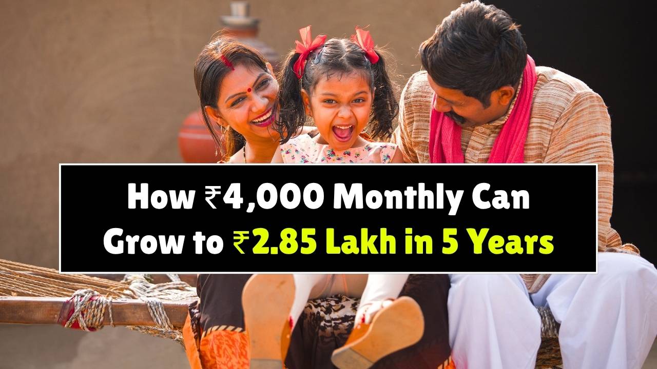 Post Office New RD 2025: How ₹4,000 Monthly Can Grow to ₹2.85 Lakh in 5 Years