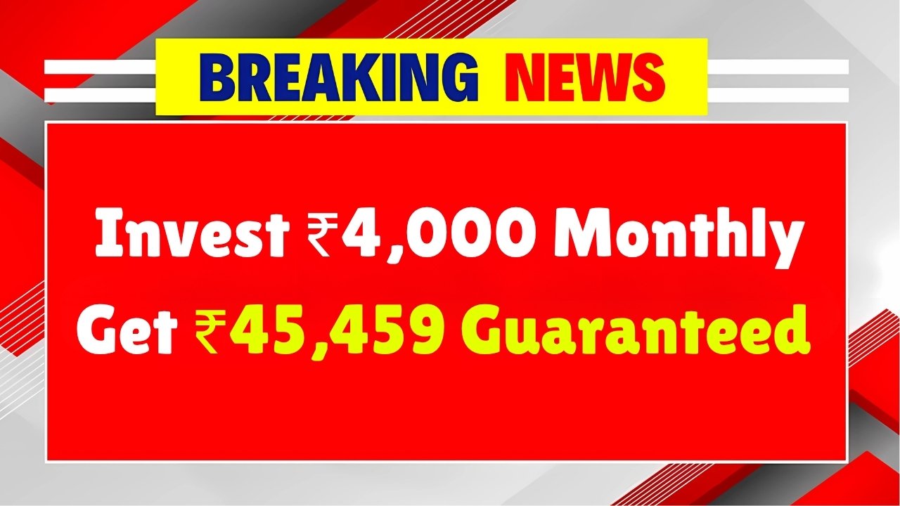 Post Office RD 2025: Invest ₹4,000 Monthly & Get ₹45,459 Guaranteed Interest in 5 Years
