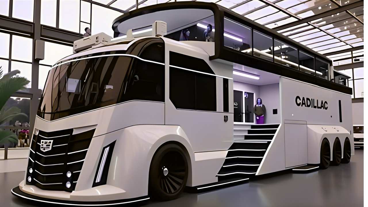 2026 Cadillac Mobile Home Bus: The Ultimate Luxury on Wheels with Powerful Engine & Smart Tech