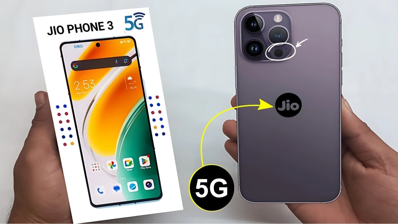 Jio Phone 3 5G 2025 Launch – Affordable 5G Smartphone with 6.5-inch Display